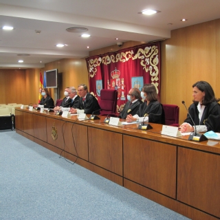 Imagen de la Sala de Gobierno de la Audiencia Nacional